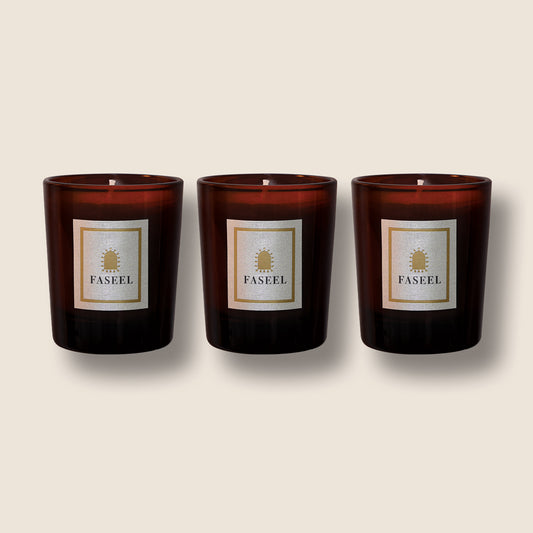 Faseel Luxury Aromatherapy Candles Discovery Set