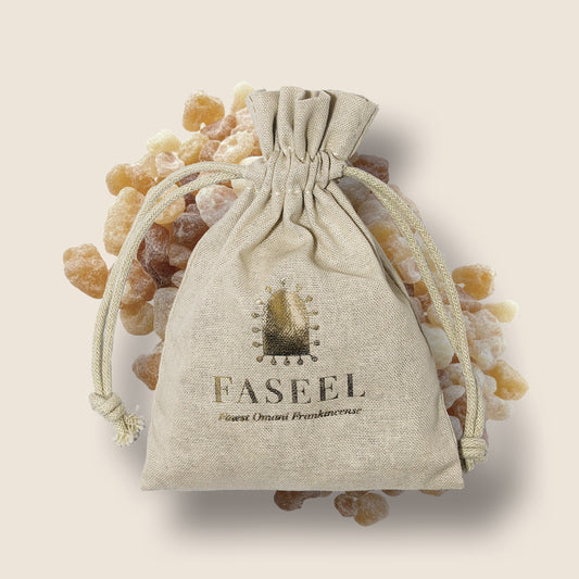 Faseel Pouch with Hojari Frankincense Resin