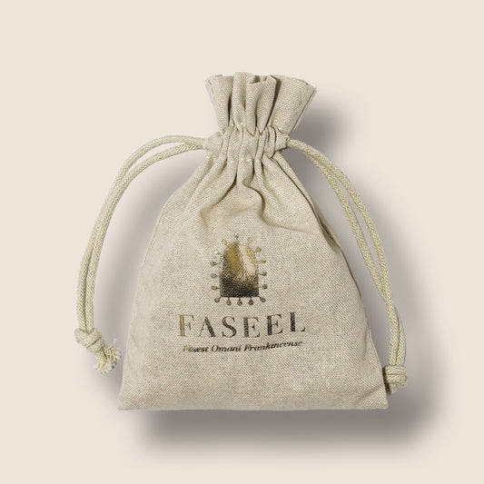 Faseel Pouch with Hojari Frankincense Resin