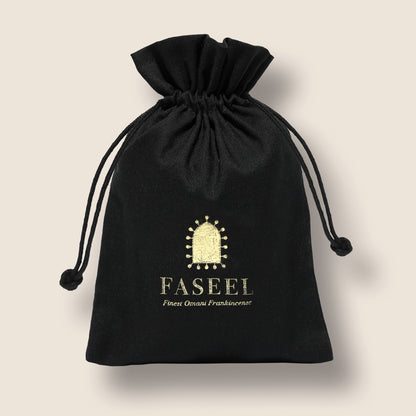 Faseel Pouch with Black Frankincense Resin