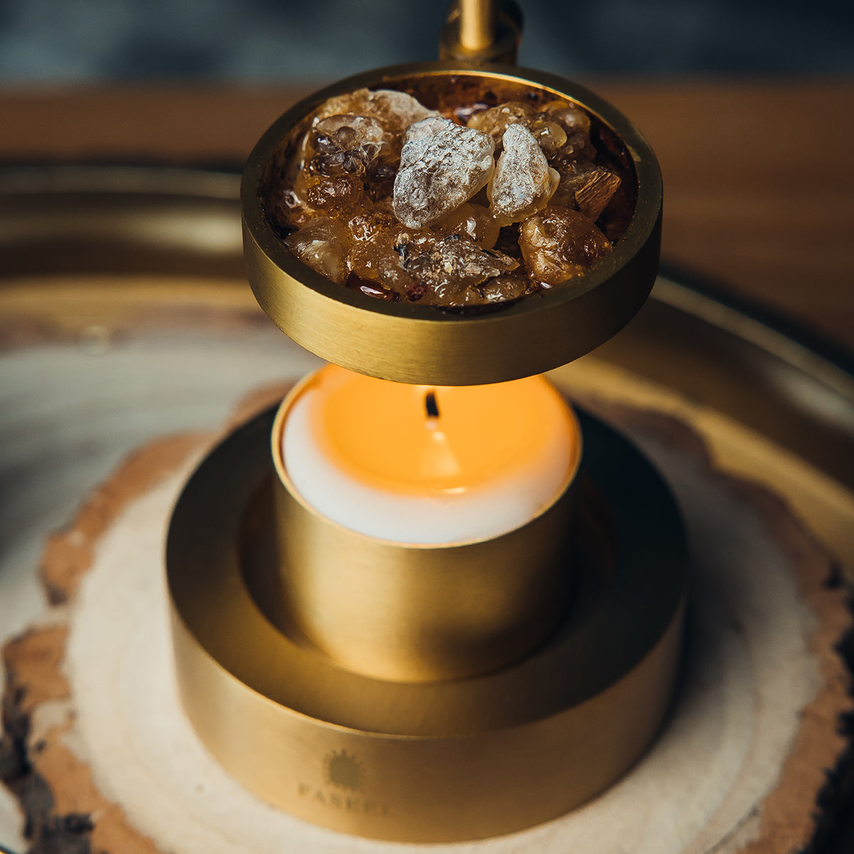 The Faseel Frankincense Resin Burner