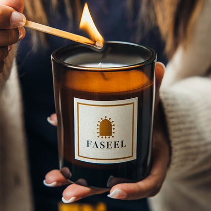 Faseel Lavender Calme Luxury Aromatherapy Candle – 200g