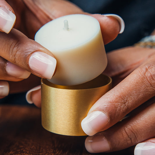 Soy Wax Tea Lights – Set of 6