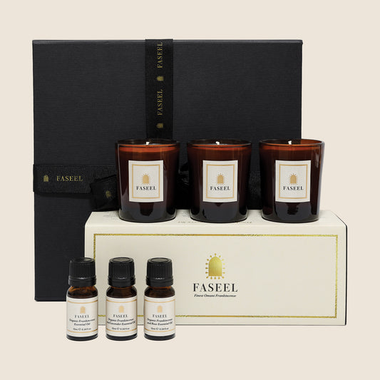 Faseel Frankincense Wellbeing Discovery Gift Hamper