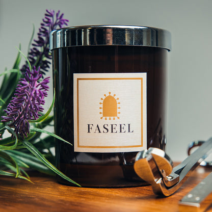 Faseel Lavender Calme Luxury Aromatherapy Candle – 200g