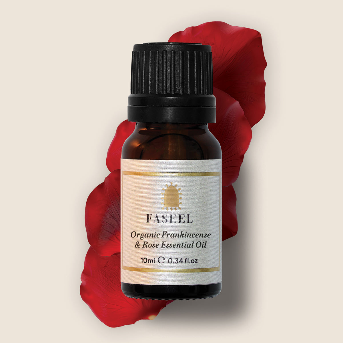 Faseel Organic Frankincense and Rose Essential Oil - Boswellia Sacra 10ml