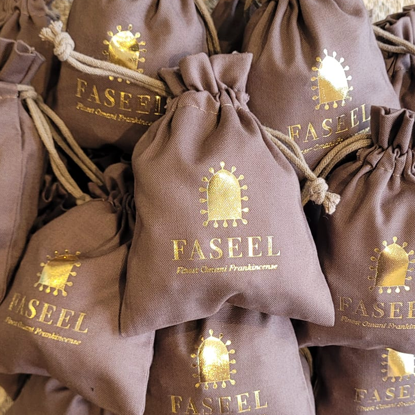 Faseel Pouch with Mixed Frankincense Resin