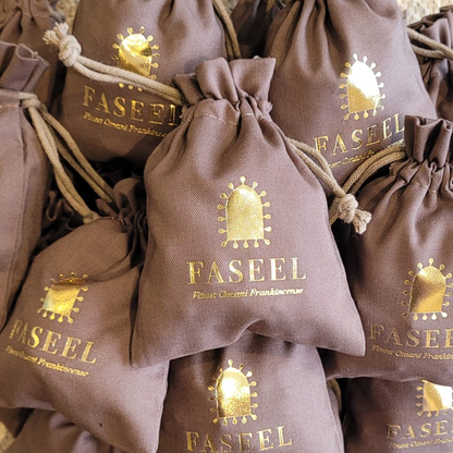 Faseel Pouch with Mixed Frankincense Resin