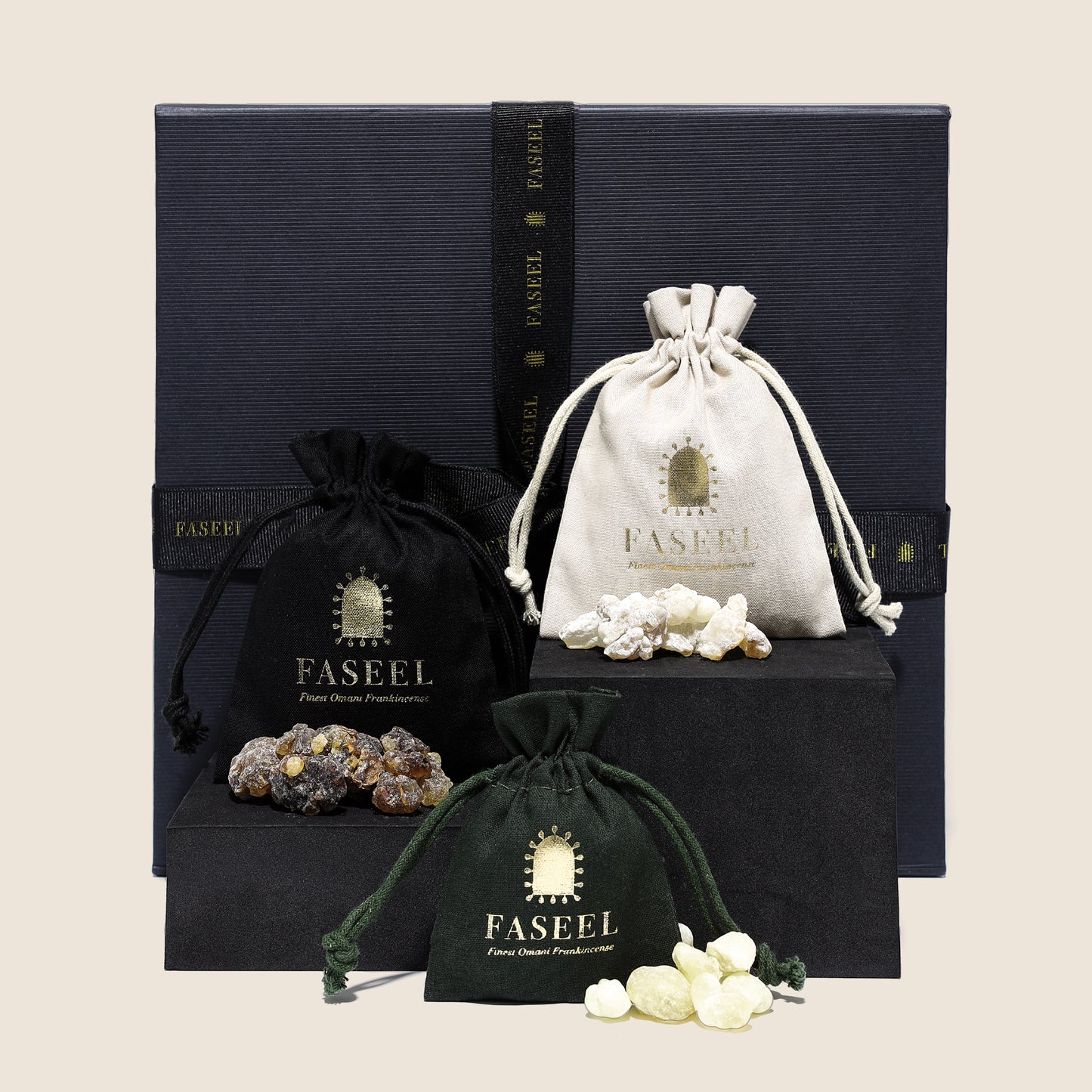 Faseel Hojari Frankincense Resin Gift Set