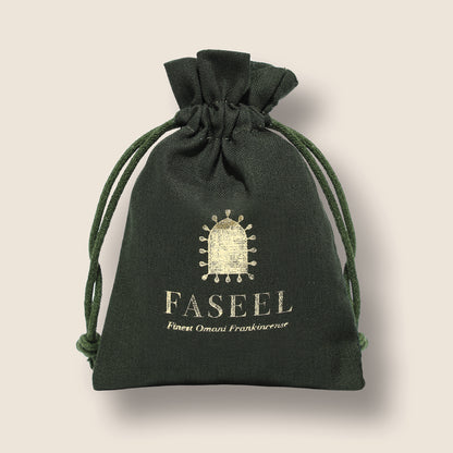 Faseel Pouch with Royal Green Frankincense Resin