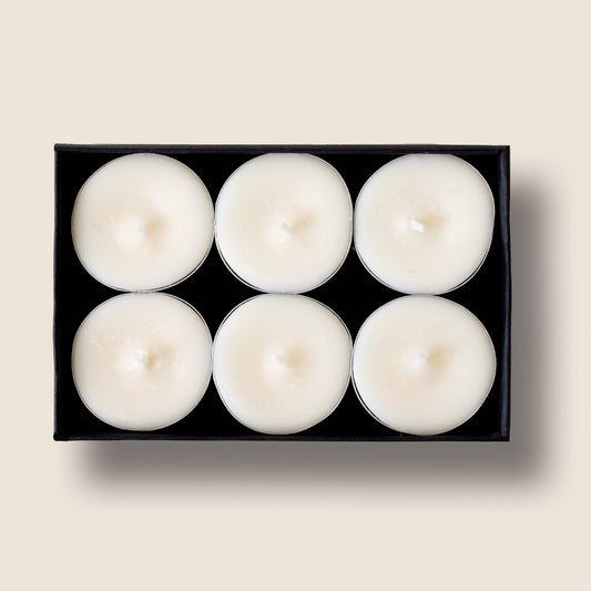 Soy Wax Tea Lights – Set of 6